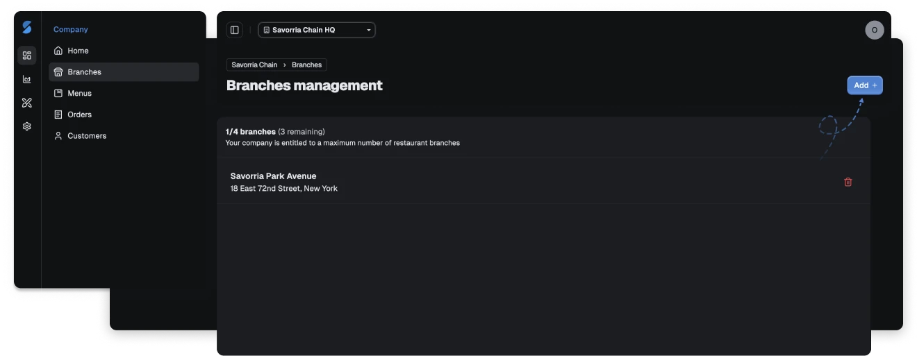 Creează un restaurant