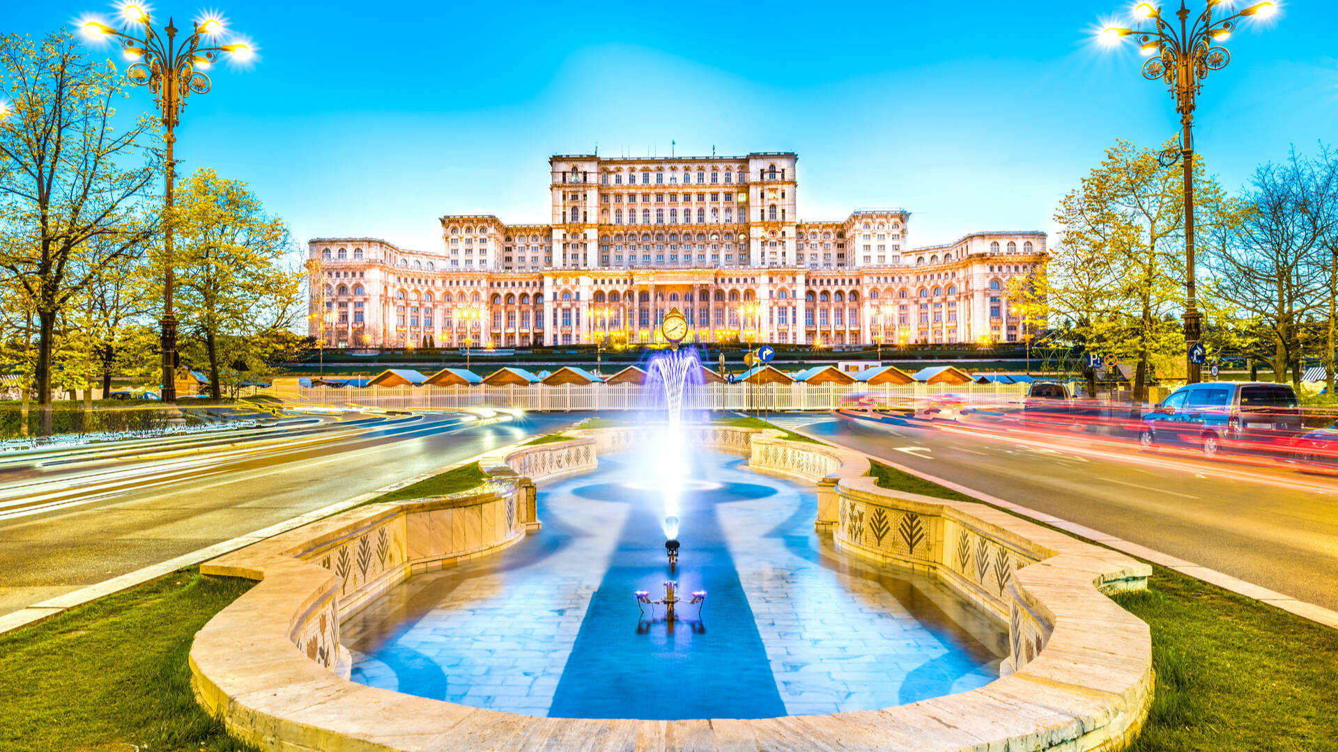 Bucharest city view representing Savorria's origin